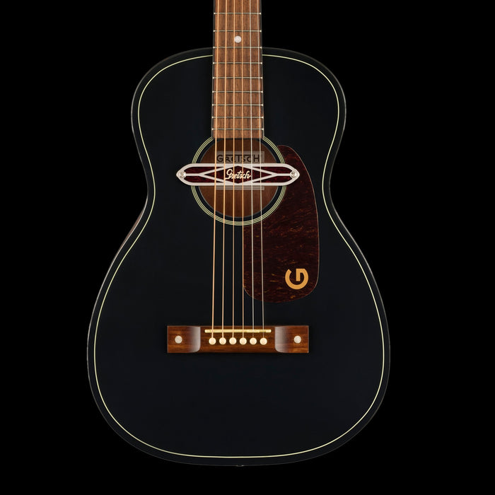 Gretsch Deltoluxe Parlor Walnut Fingerboard Tortoiseshell Pickguard Black Top