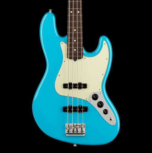 Fender American Professional II Jazz Bass Rosewood Fingerboard Miami Blue With Case