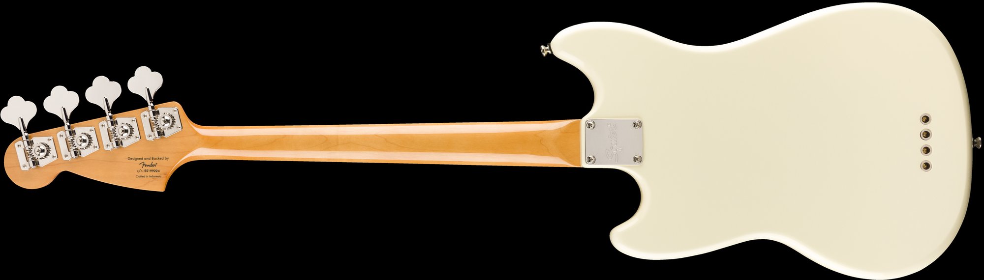 Squier Classic Vibe '60s Mustang Bass Laurel Fingerboard Olympic White