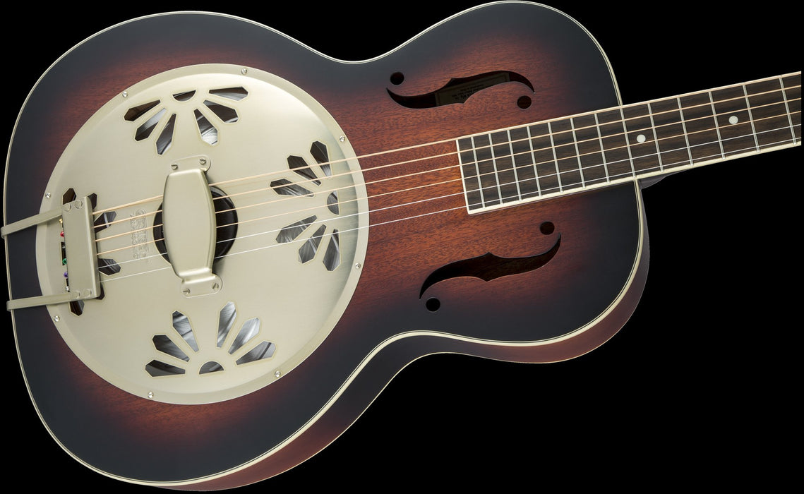 Gretsch Guitars G9241 Alligator Biscuit Round-Neck Acoustic-Electric Resonator Guitar