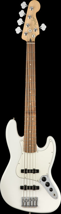 Fender Player Jazz Bass V Pau Ferro Fingerboard Polar White