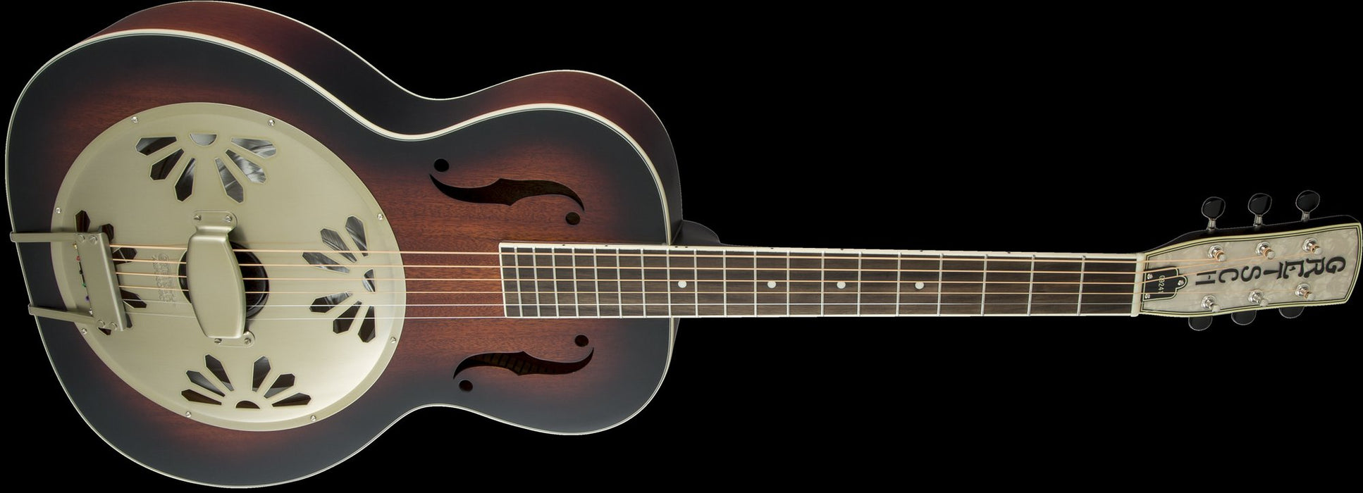 Gretsch Guitars G9241 Alligator Biscuit Round-Neck Acoustic-Electric Resonator Guitar