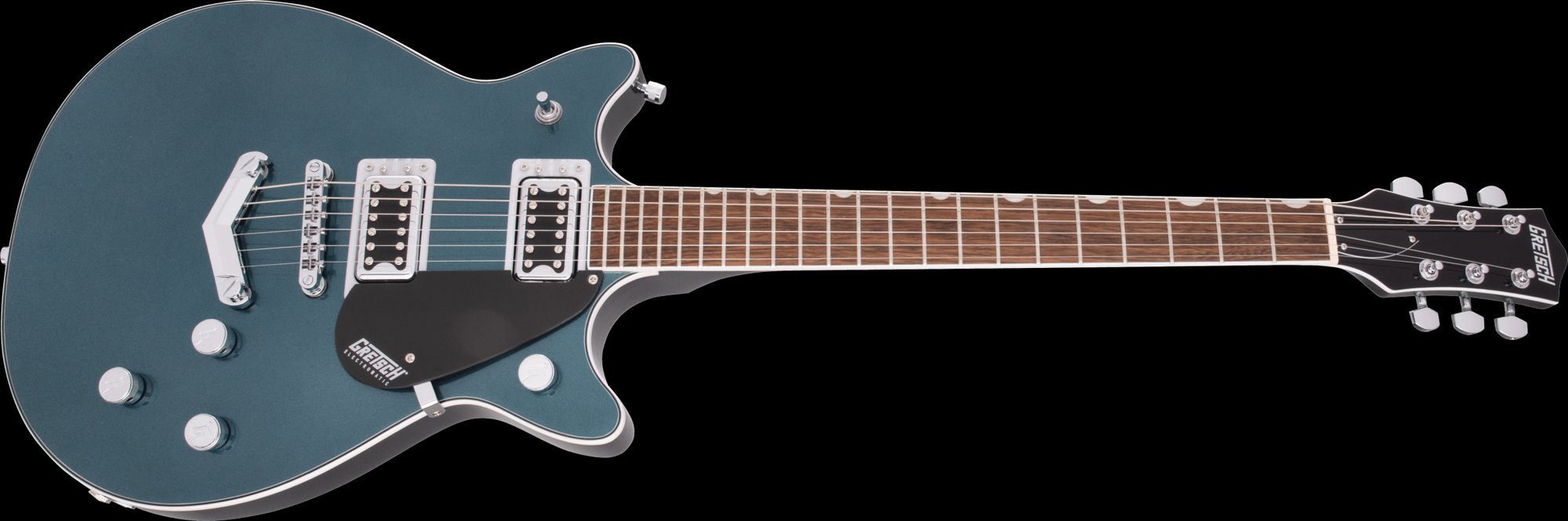 Gretsch G5222 Electromatic Double Jet BT V-Stoptail Jade Grey Metallic