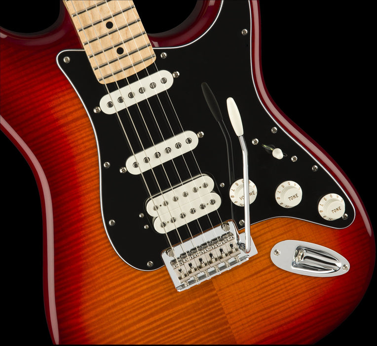 Fender Player Stratocaster HSS Plus Top Maple Fingerboard Aged Cherry Burst