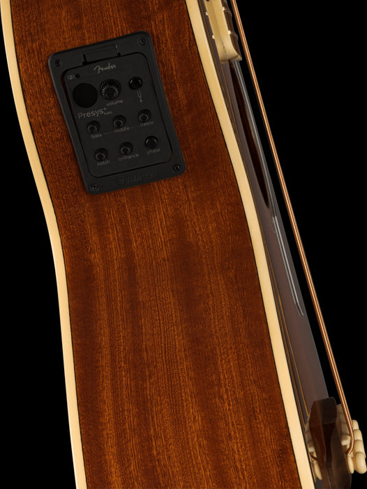Fender Kingman™ Bass, Walnut Fingerboard, Black Pickguard, Shaded Edge Burst