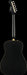 Fender Joe Strummer Campfire Matte Black Walnut Fingerboard Acoustic Electric Guitar