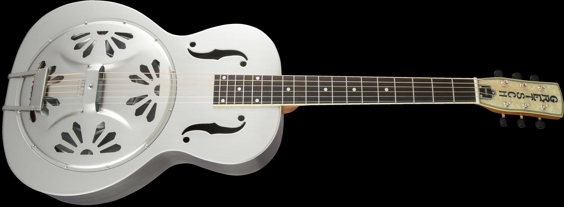 Gretsch G9221 Bobtail Steel Round-Neck Acoustic Electric Spider Cone Resonator Guitar