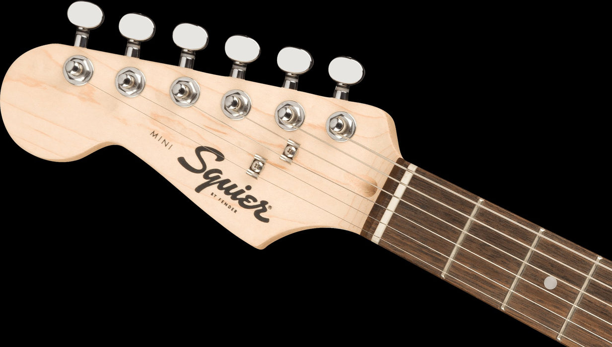 Squier Mini Stratocaster Left-Handed Laurel Fingerboard Black Electric Guitar