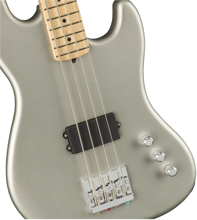 Fender Flea Signature Active Jazz Bass With Hard Case - Inca Silver