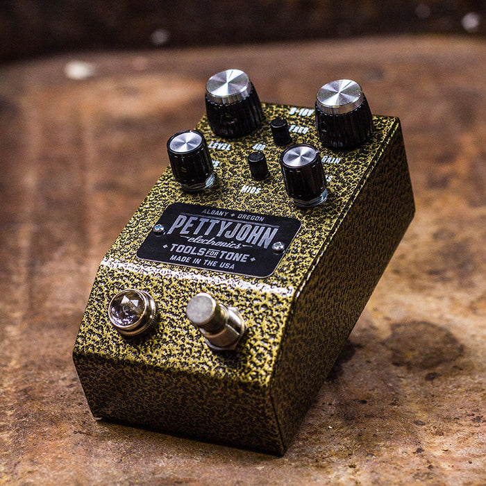 PettyJohn Gold Overdrive Distortion Guitar Effect Pedal