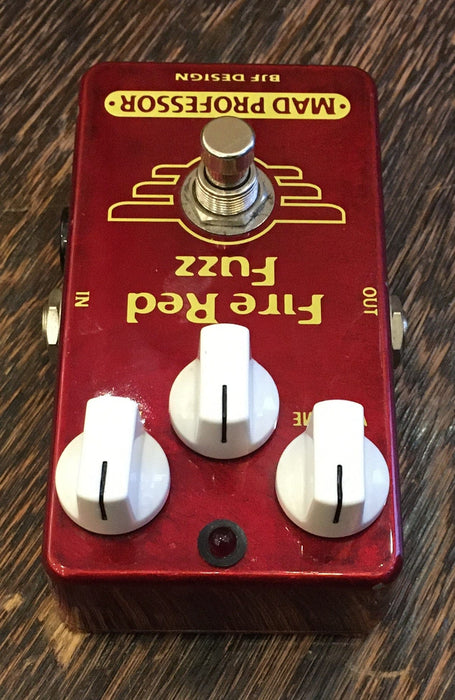 Used Mad Professor Fire Red Fuzz Guitar Effect Pedal
