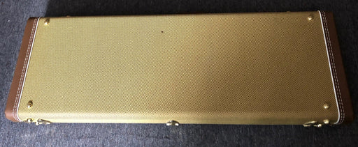 Used Fender Deluxe Hardshell Stratocaster Telecaster Case Tweed USA Made G&G Case
