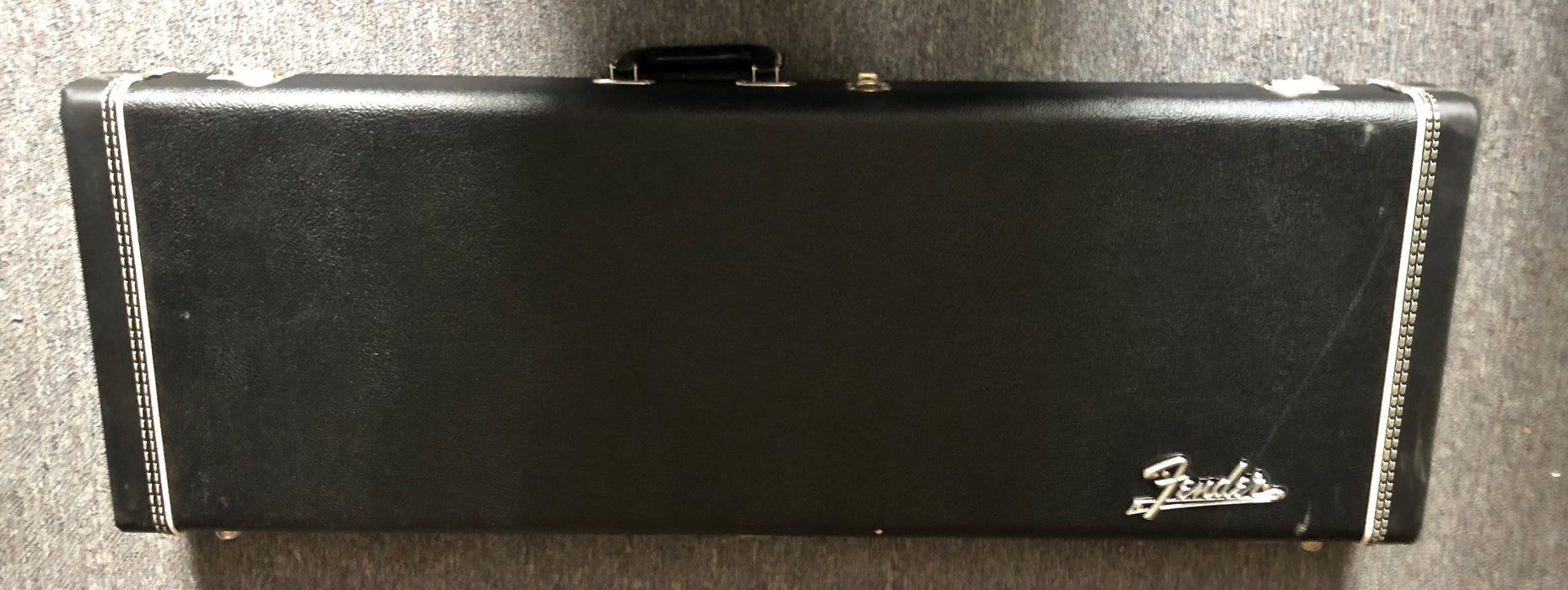 Fender Deluxe Stratocaster Telecaster Case Black Tolex w/ Gold Interior USA Made G&G Case