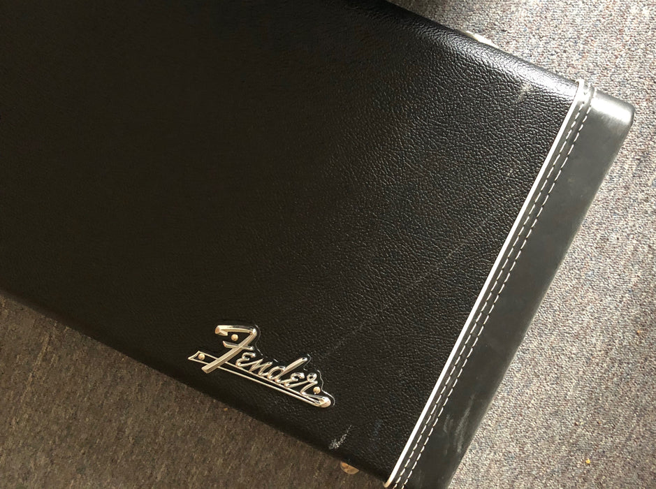 Fender Deluxe Stratocaster Telecaster Case Black Tolex w/ Gold Interior USA Made G&G Case