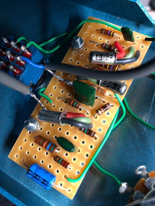 British Pedal Company Vintage Series Shatterbox Authentic Fuzz and Treble Booster Guitar Pedal