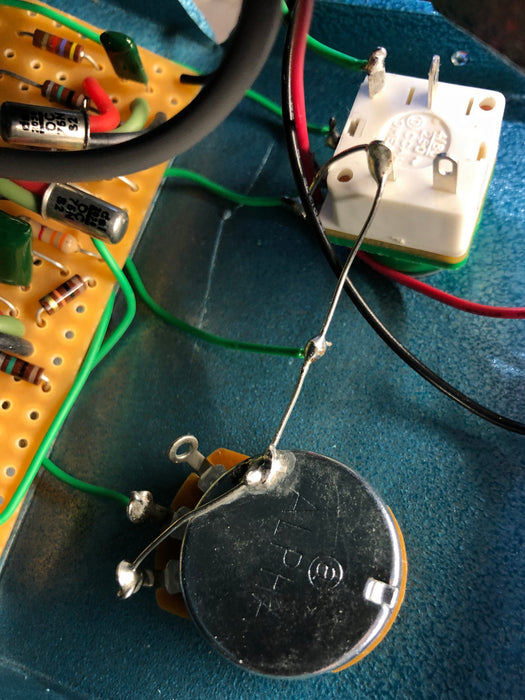 British Pedal Company Vintage Series Shatterbox Authentic Fuzz and Treble Booster Guitar Pedal