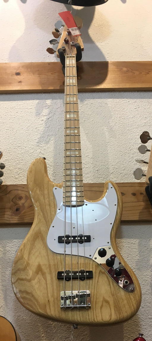 Used Fender Made In Japan 70s Reissue Jazz Bass Natural With Bag