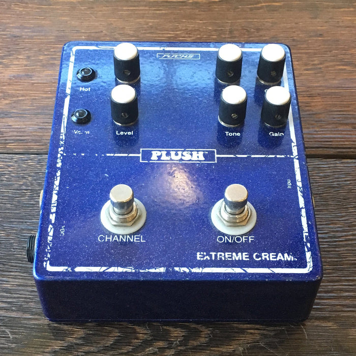 Used Fuchs Plush Extreme Cream Overdrive Guitar Effect Pedal
