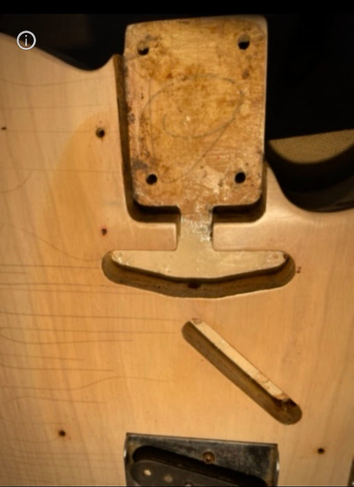 Vintage 1958 Fender Esquire White Blonde With Case