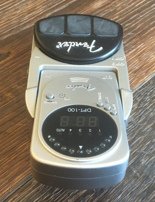 Used Fender DPT-100 Detachable Tuner Pedal
