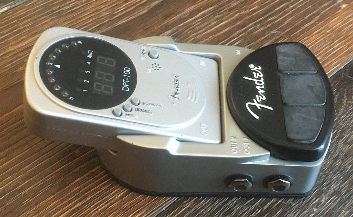 Used Fender DPT-100 Detachable Tuner Pedal
