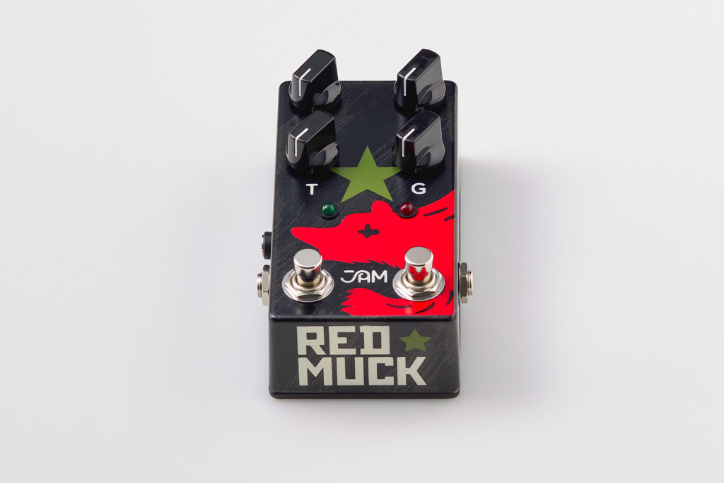 Jam Pedals Red Muck Fuzz Bass Guitar Effect Pedal