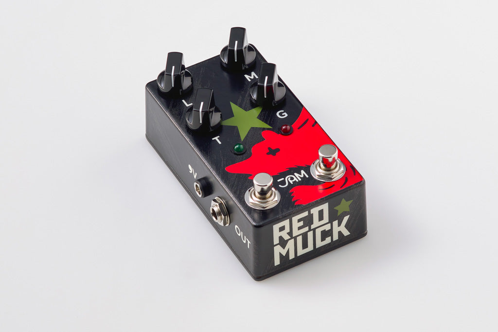 Jam Pedals Red Muck Fuzz Bass Guitar Effect Pedal