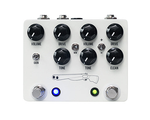 JHS Double Barrel V4 2-in-1 Dual Overdrive Pedal