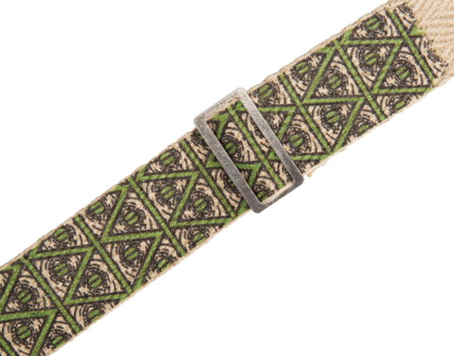 Levy's MH8P-005 2" Hemp Strap with Illuminati Print