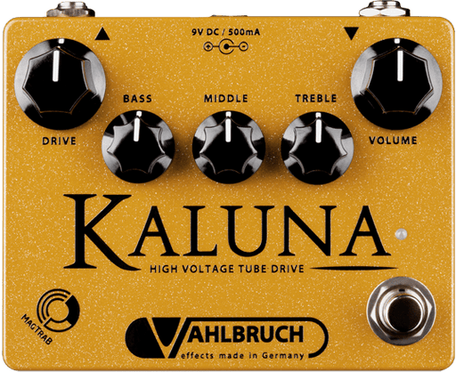 Vahlbruch Kaluna High Voltage Tube Drive **High Gain Mod** Guitar Effect Pedal
