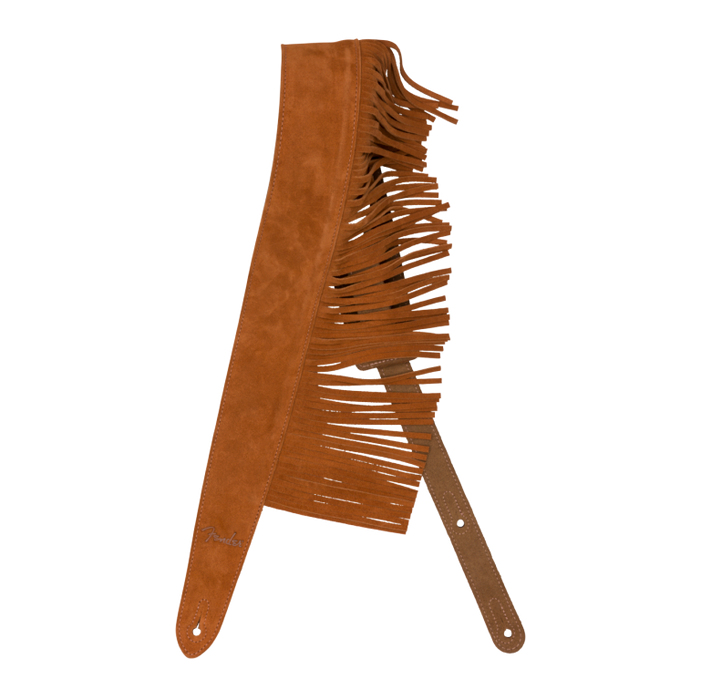 Fender 2.5" Suede Fringe Strap Honey Brown - 990644000