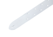 Levy's M12LBC-WHT 2" Wide White Chrome-tan Leather Guitar Strap