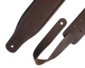 Levy's M26PD-DBR_DBR 3 inch Wide Top Grain Leather Guitar Straps