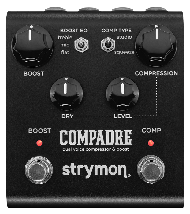 Strymon Midnight Edition Compadre Boost Compressor Guitar Effect Pedal