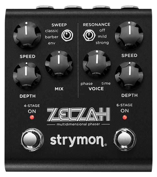 Strymon Midnight Edition Zelzah Multidimensional Phaser Guitar Effect Pedal