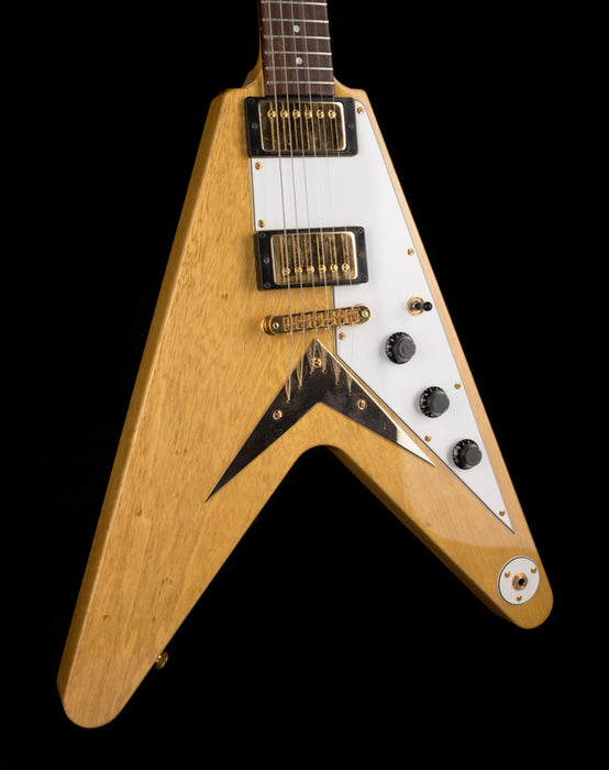 Pre-Owned 2003 Hamer Vector Korina "Flying V" Natural with OHSC