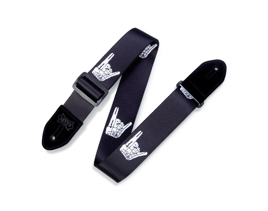 Levy's MP2-006 2" Wide Polyester Guitar Strap