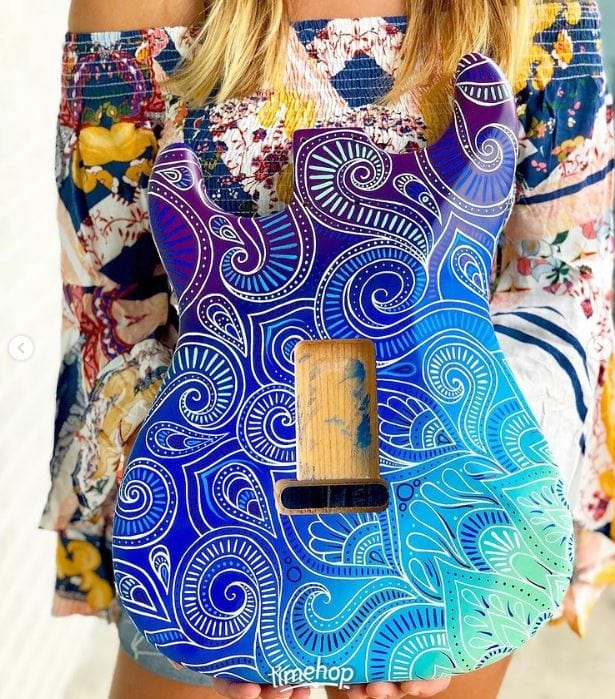 Pre-Owned Fender Custom Shop Masterbuilt Greg Fessler Madison Roy "Mandala Burst" 1968 Stratocaster