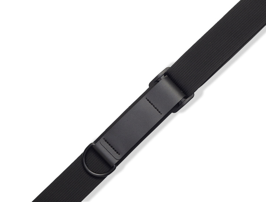 Levy's MRHP-BLK 2" Wide Polyester RipChord Guitar Strap.