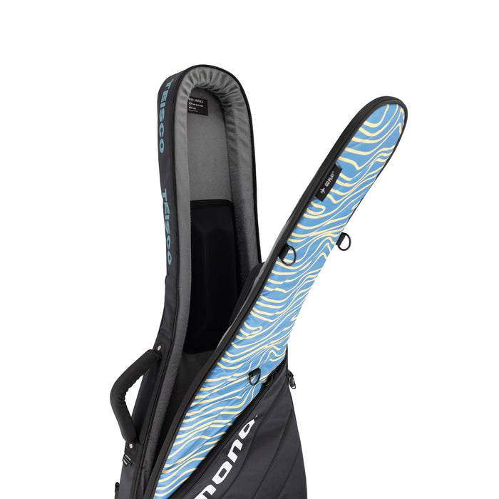 Mono X Teisco Vertigo Blue Electric Guitar Case MXT-M80-VEG-BLU
