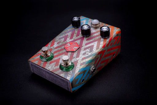 BeetronicsFX Limited Edition Octahive Super High Gain Fuzz High Octave Dual Footswitch Red