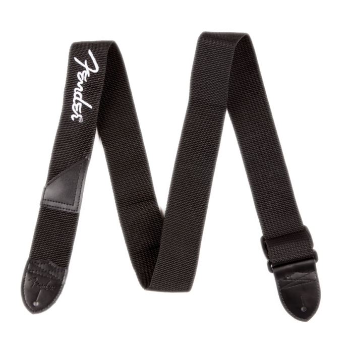 Fender 2" Black Poly White Fender