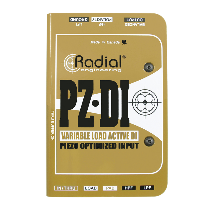 Radial Engineering PZ-DI Orchestral Instrument DI