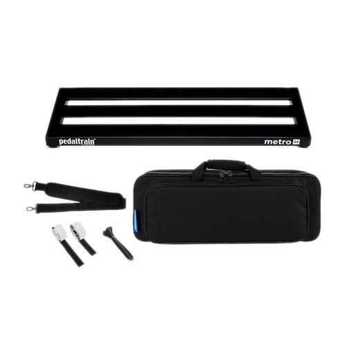 Pedaltrain PT-M24-SC Metro 24 24” X 8” Pedalboard with Soft Case