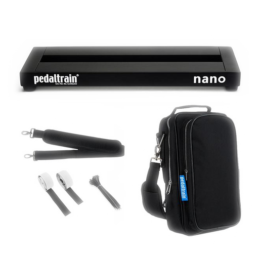 Pedaltrain PT-NANO-SC 14” X 5.5” Pedalboard with Soft Case