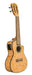 Lanikai QM-NACEC Quilted Maple Natural Stain Concert with Kula Preamp Acoustic Electric Ukulele