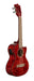 Lanikai QM-RDCET Quilted Maple Red Stain Tenor with Kula Preamp Acoustic Electric Ukulele