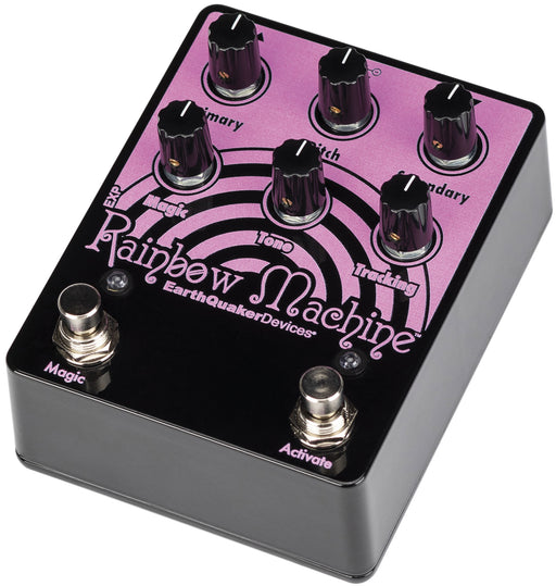 Earthquaker Devices Limited Edition Pink on Black Rainbow Machine Polyphonic Pitch-Shifter Pedal