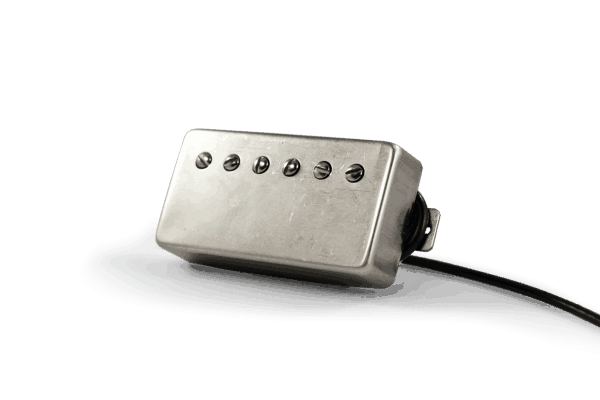 Lindy Fralin Unbucker Humbucker 3 Conductor Lead Pickup Set - Raw Nickel