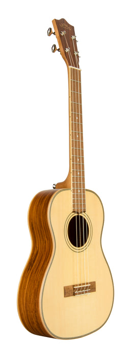 Lanikai SPST-B Solid Spruce Top Morado Back and Side Baritone Ukulele